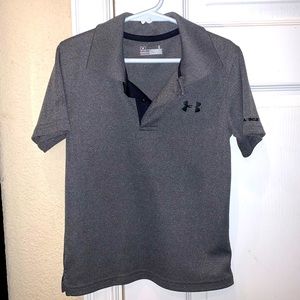 Under Armour Collared Boy’s Shirt Gray